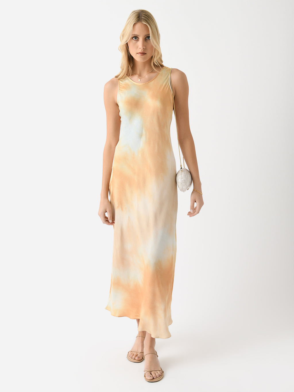 ALC Women's Amana Satin Maxi Dress - Saint Bernard