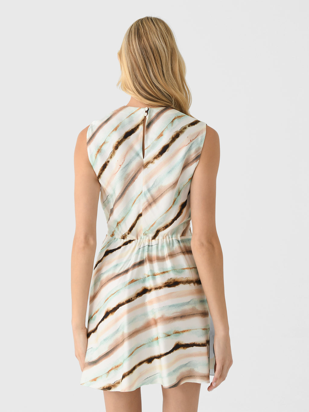 ALC Women's Delia Striped Mini Dress Saint Bernard ALC Women's Delia Striped Mini Dress Saint Bernard