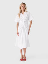 ALC Women's Ana Cotton Midi Shirtdress - Saint Bernard