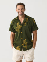 OAS Men's Mezcal Cuba Terry Shirt - Saint Bernard