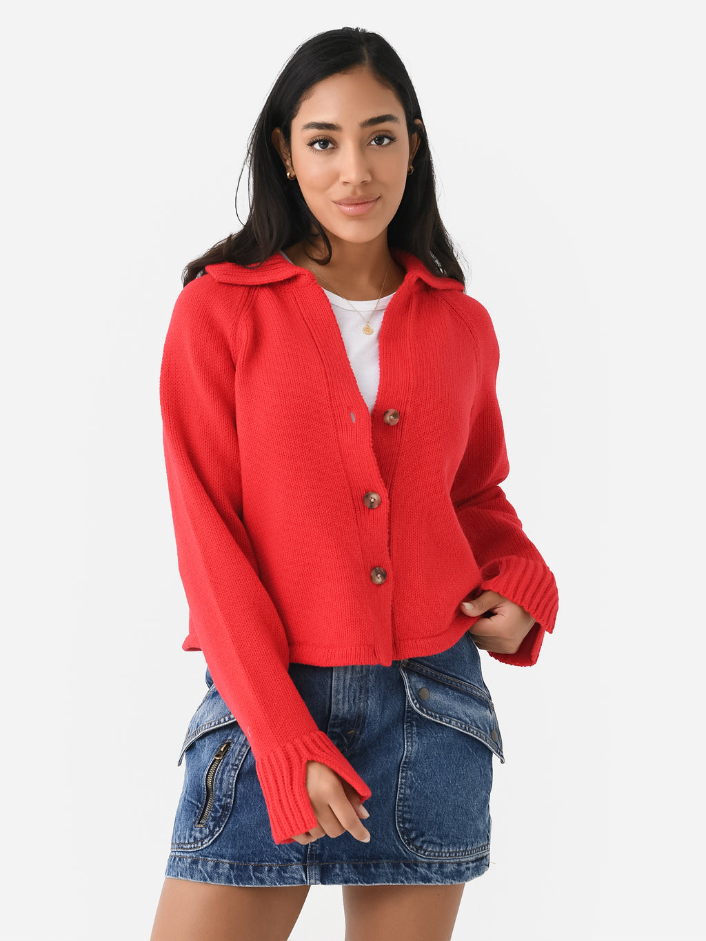 Ciao Lucia Women's Bireno Cardigan - Saint Bernard