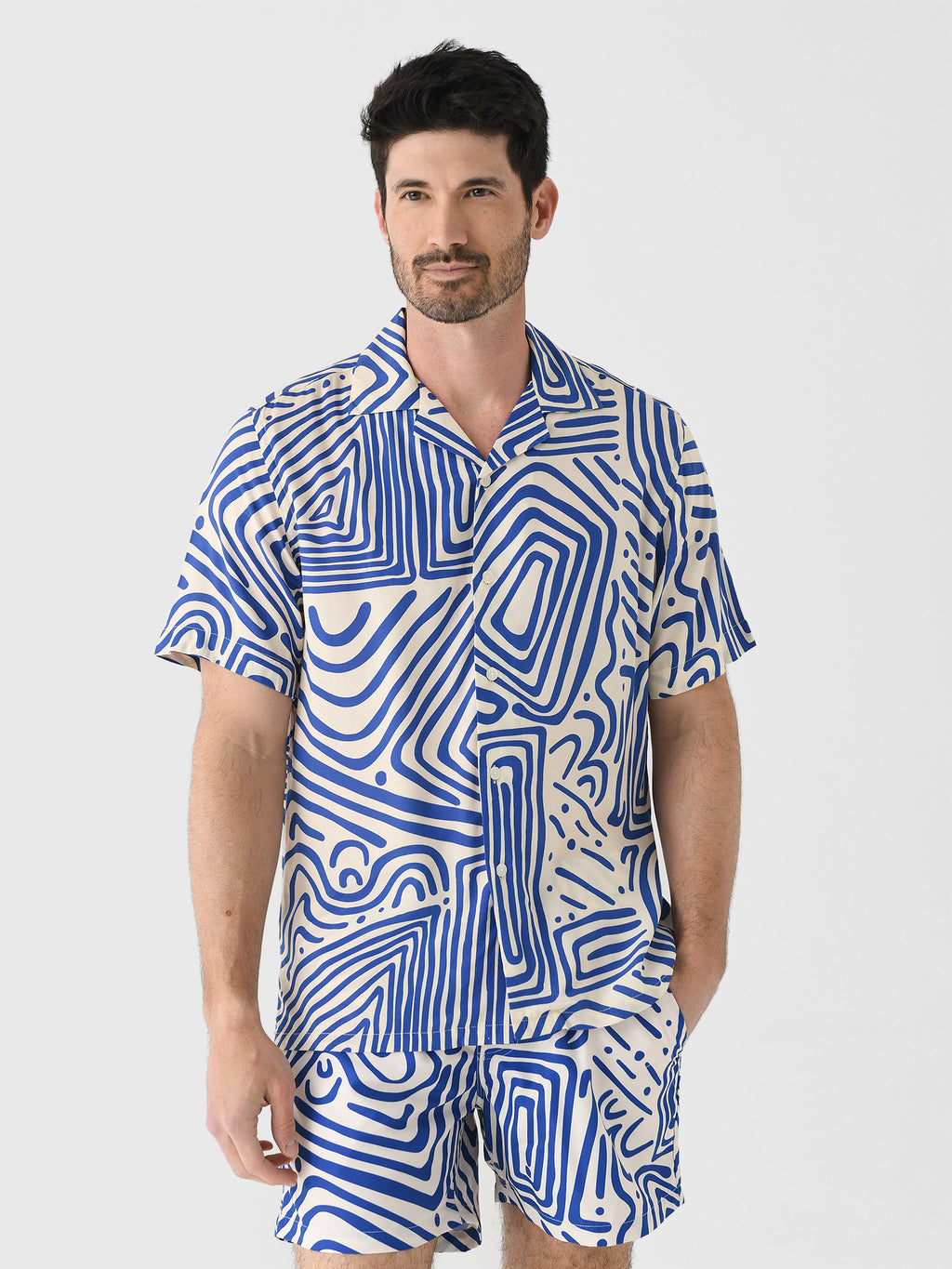 OAS Men's Eldovado Viscose Shirt - Saint Bernard