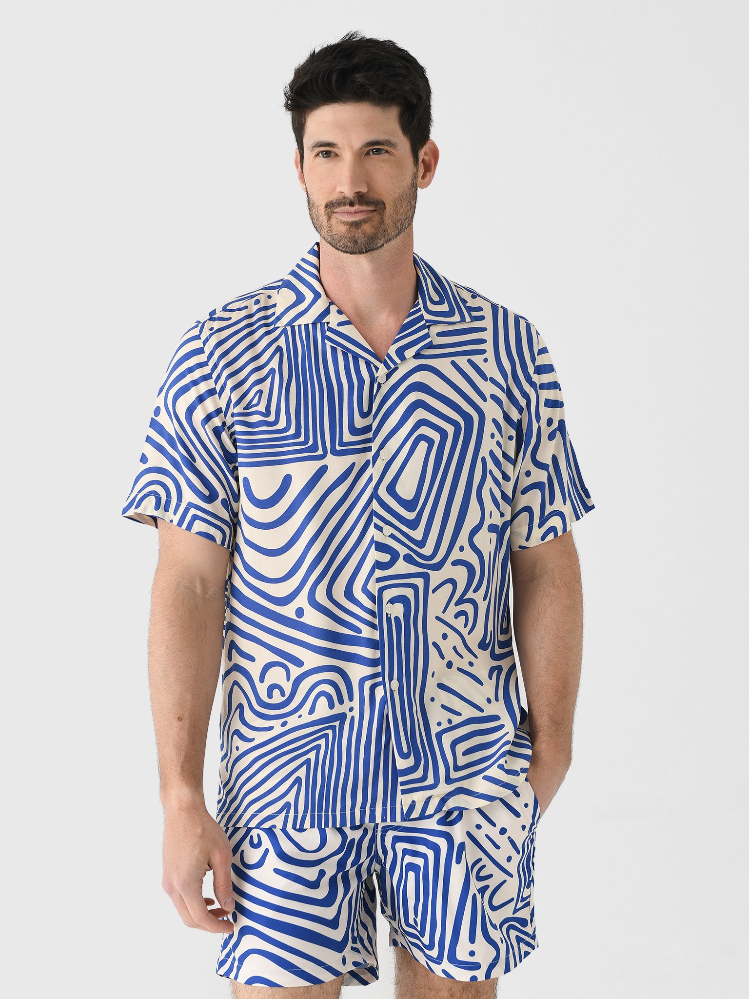 OAS Men's Eldovado Viscose Shirt - Saint Bernard