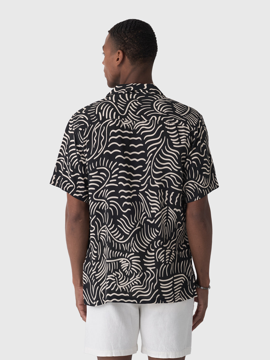 OAS Men's Tar Lorenzo Viscose Shirt - Saint Bernard