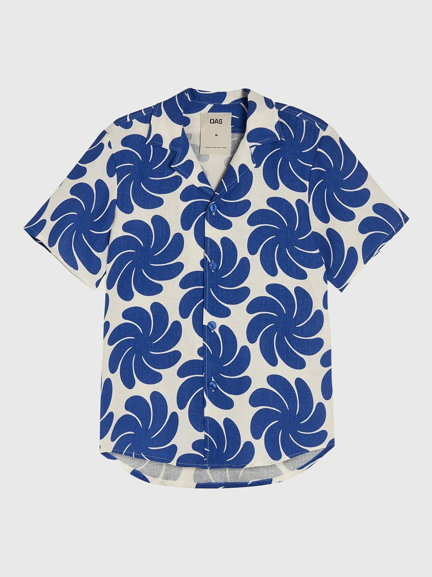 OAS Men's Nebula Cuba Linen Shirt