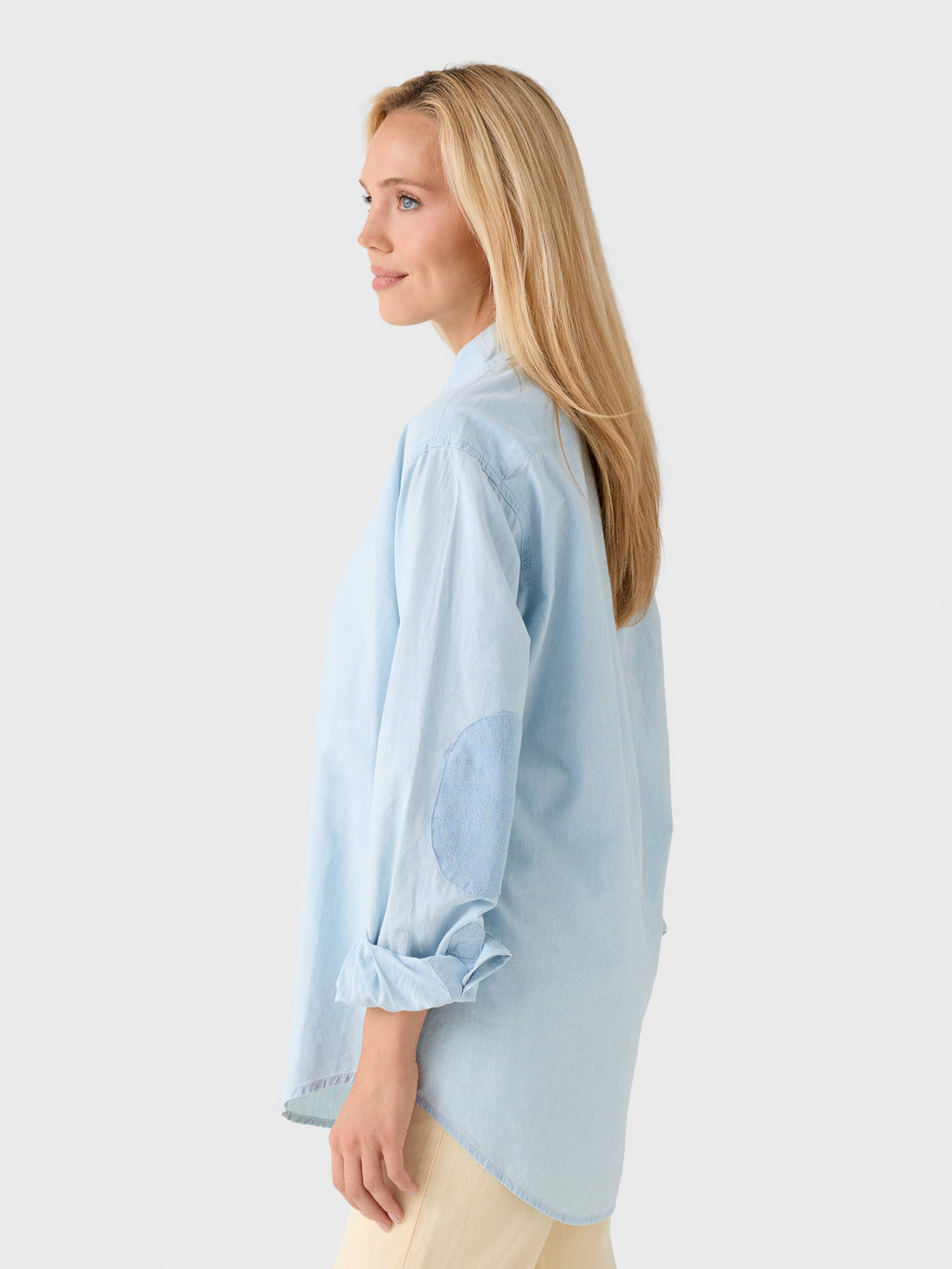 Frame Women's The Heritage Patched Shirt - Saint Bernard