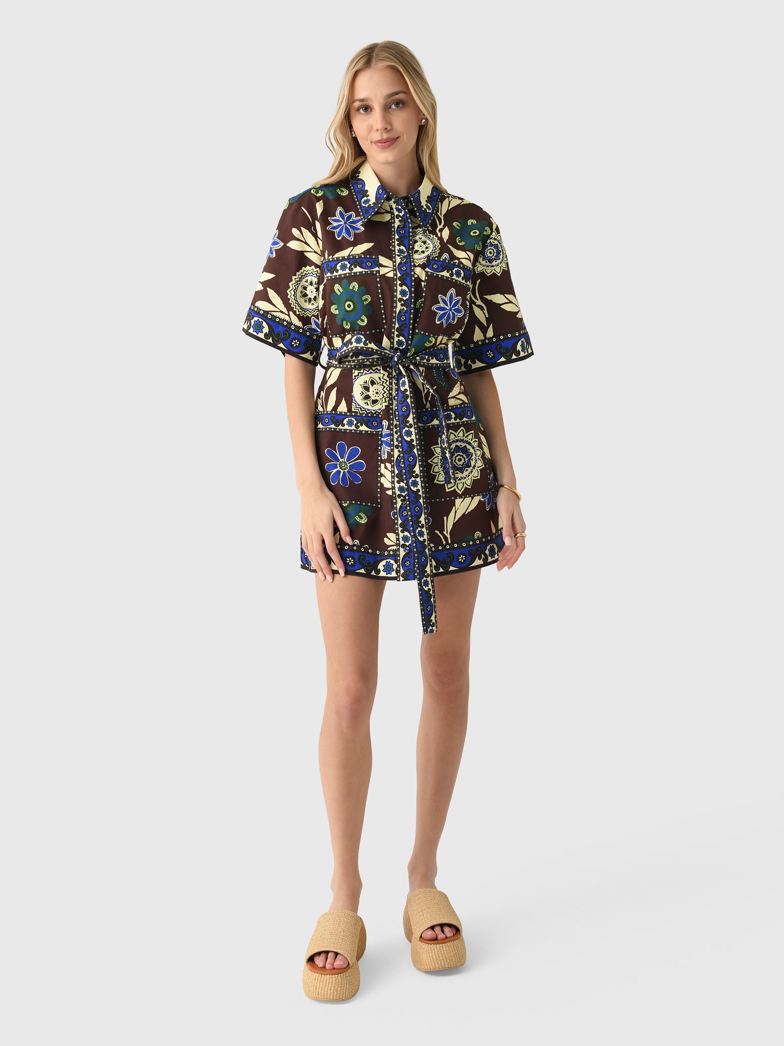 Alemais Women's Jasper Mini Dress - Saint Bernard