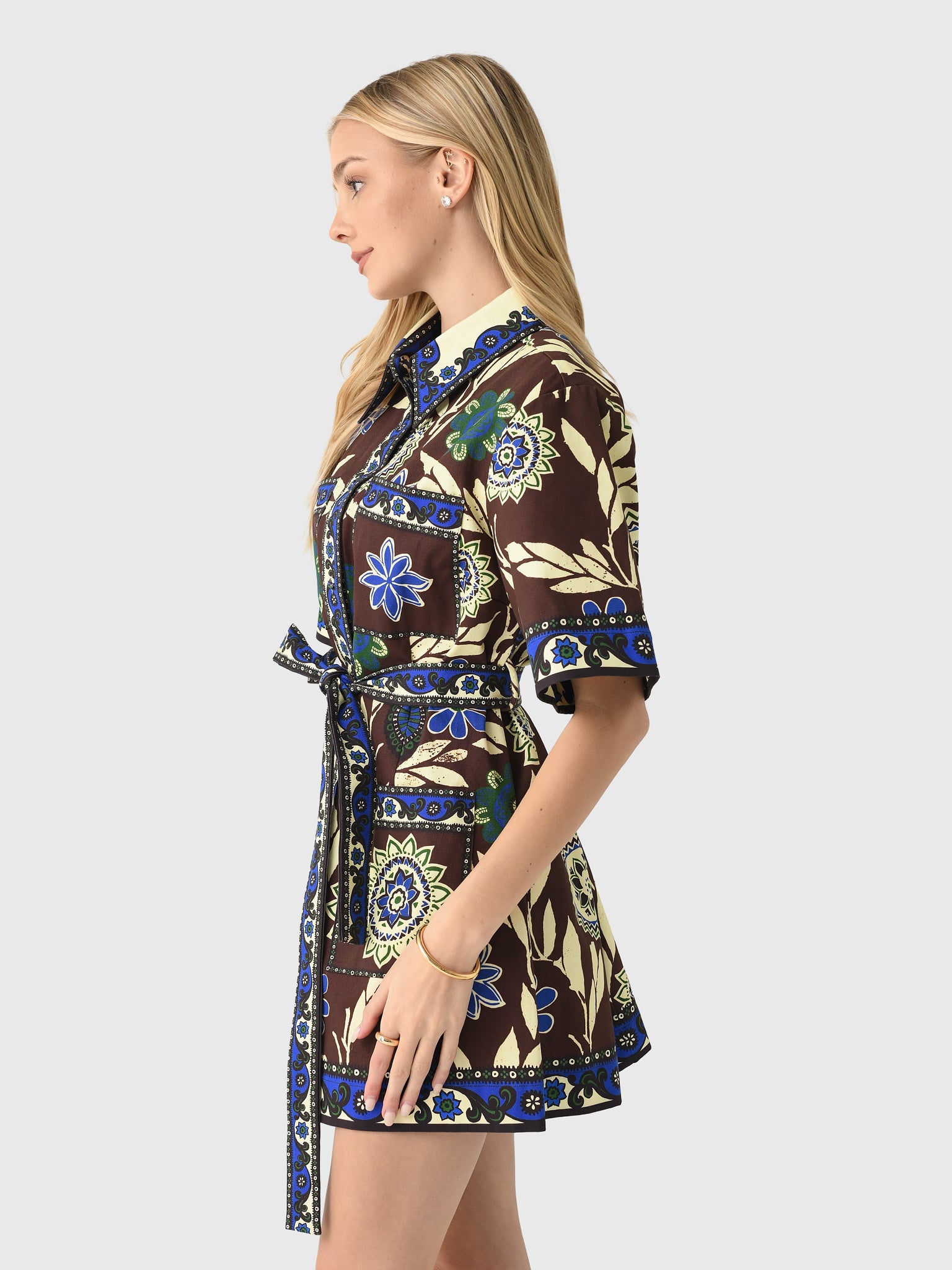 Alemais Women's Jasper Mini Dress - Saint Bernard