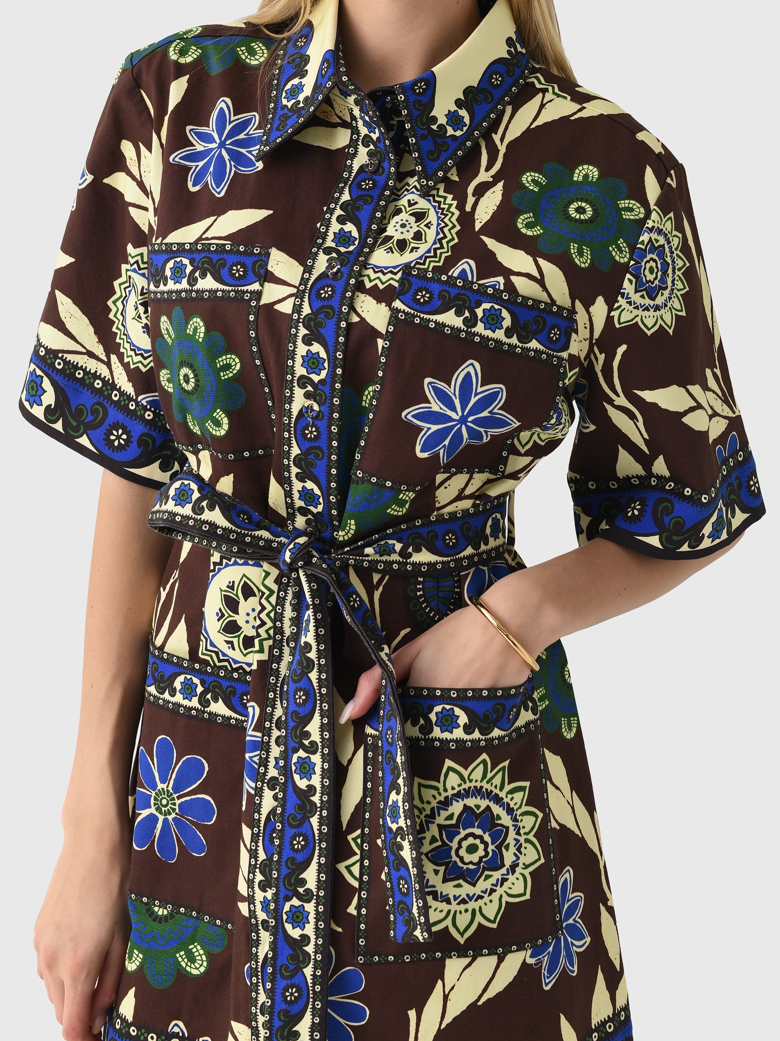 Alemais Women's Jasper Mini Dress - Saint Bernard