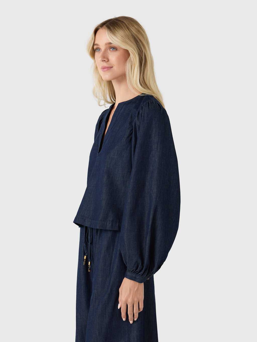 Frame Women's The Off Duty Long Sleeve Popover - Saint Bernard