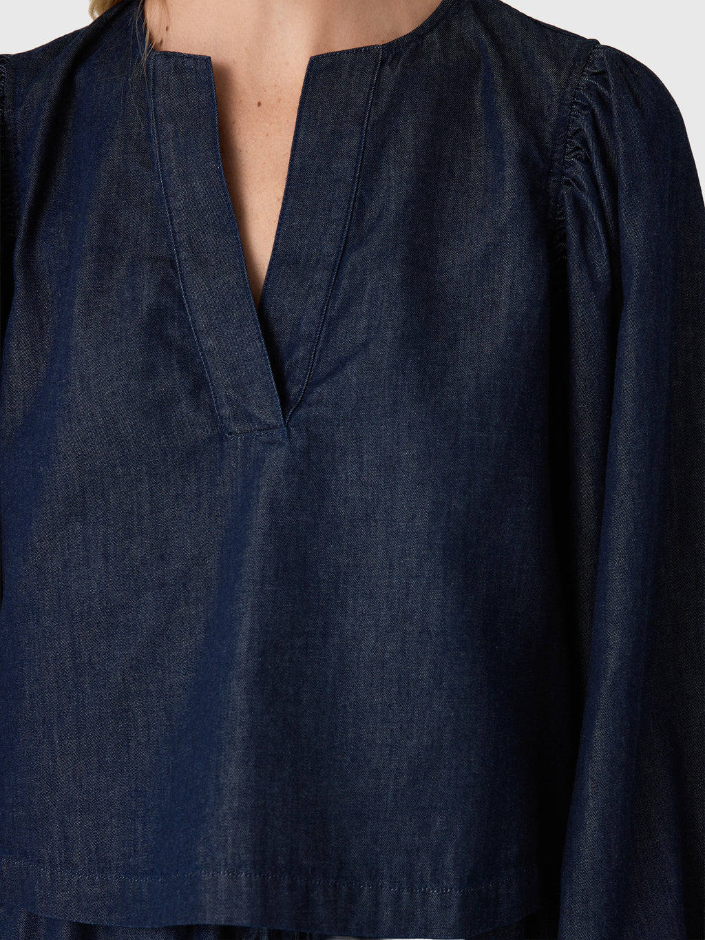 Frame Women's The Off Duty Long Sleeve Popover - Saint Bernard