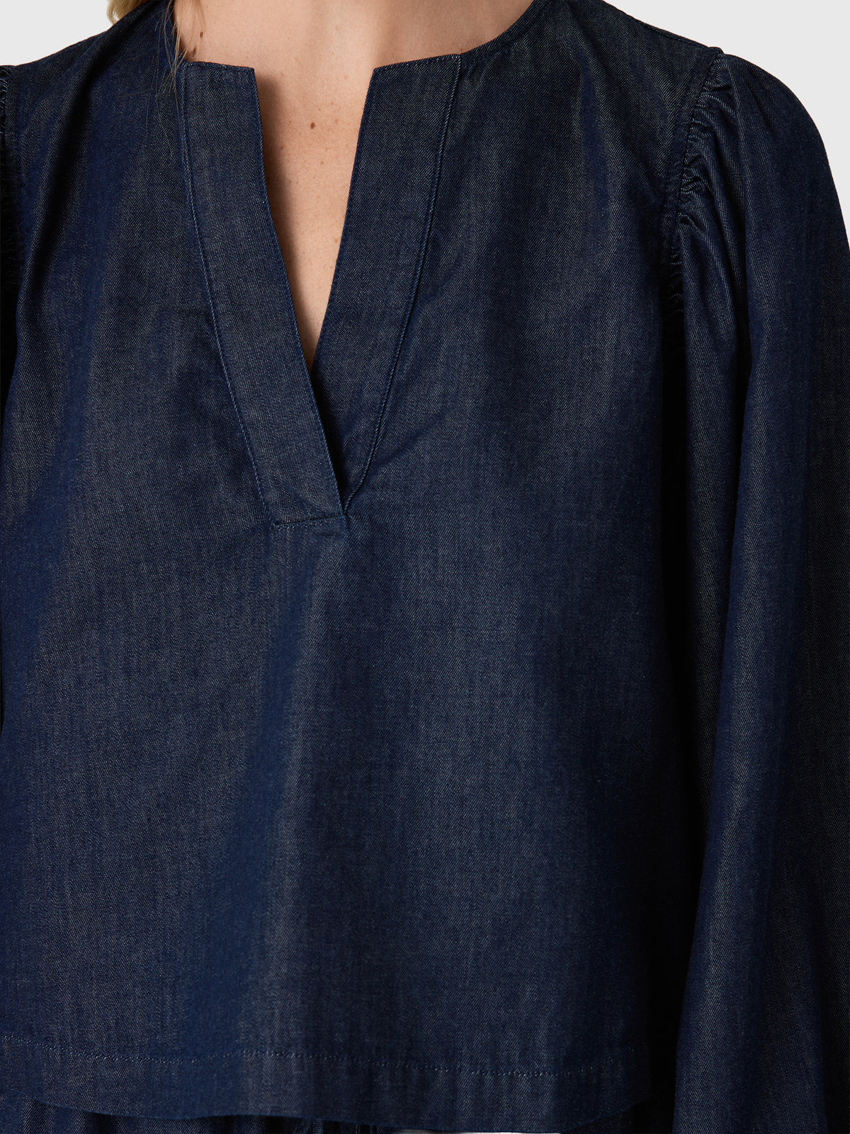Frame Women's The Off Duty Long Sleeve Popover - Saint Bernard
