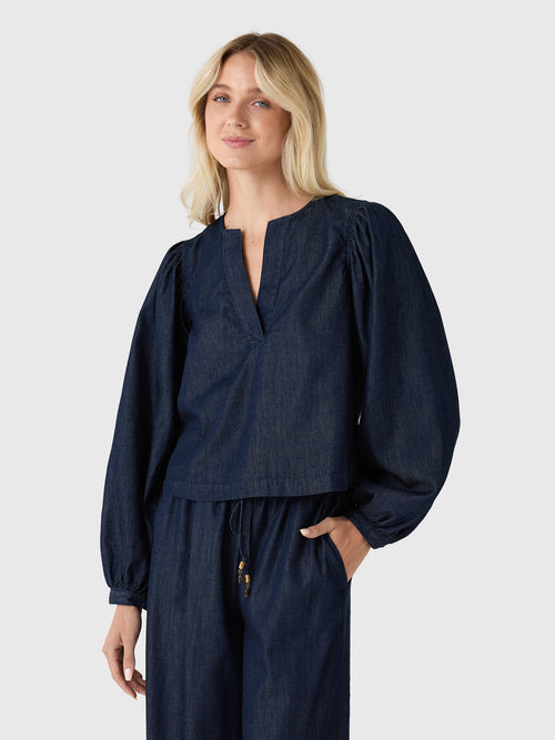 Frame Women's The Off Duty Long Sleeve Popover