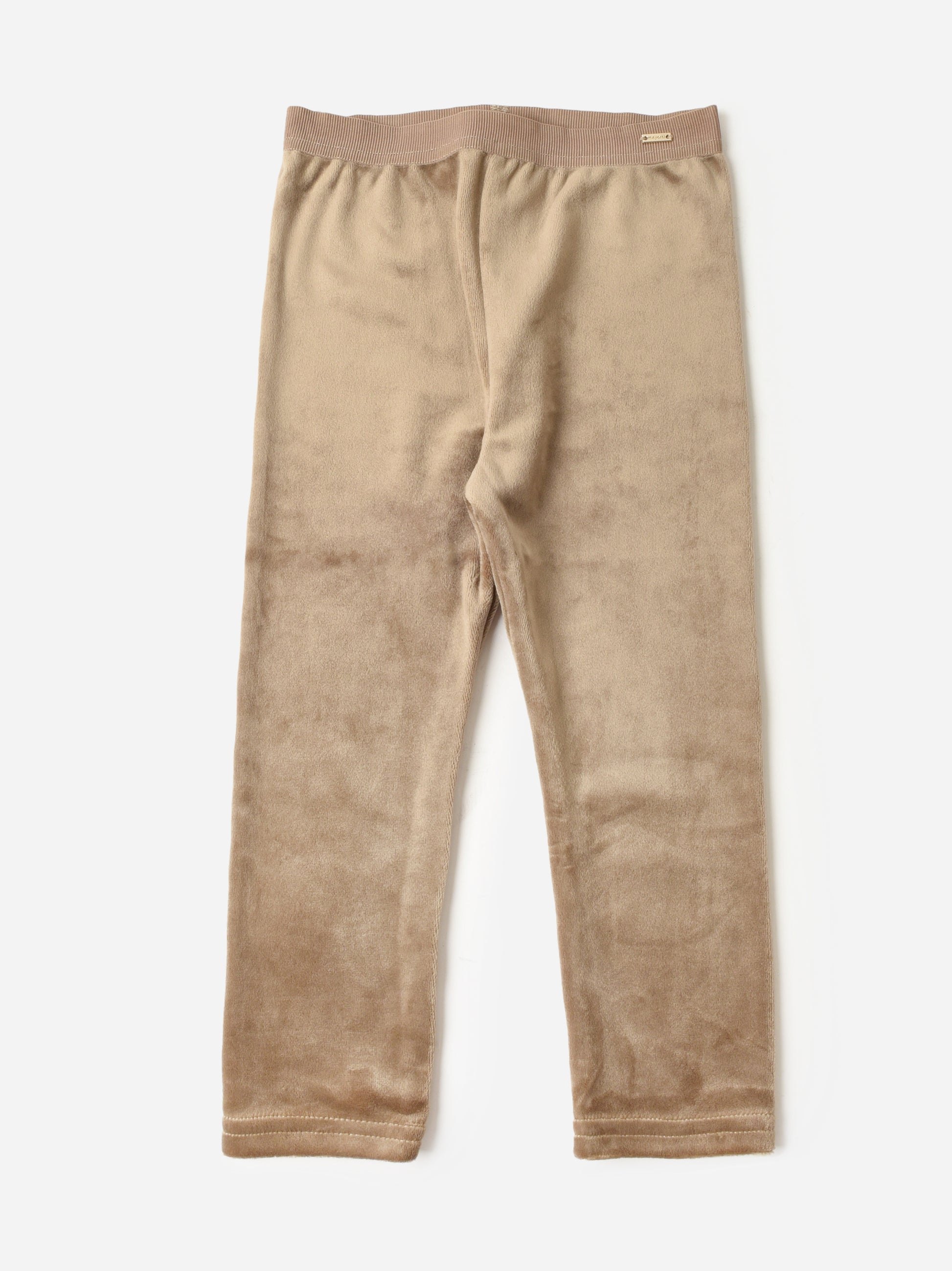Mayoral Girls' Basic Velvet Legging - Saint Bernard
