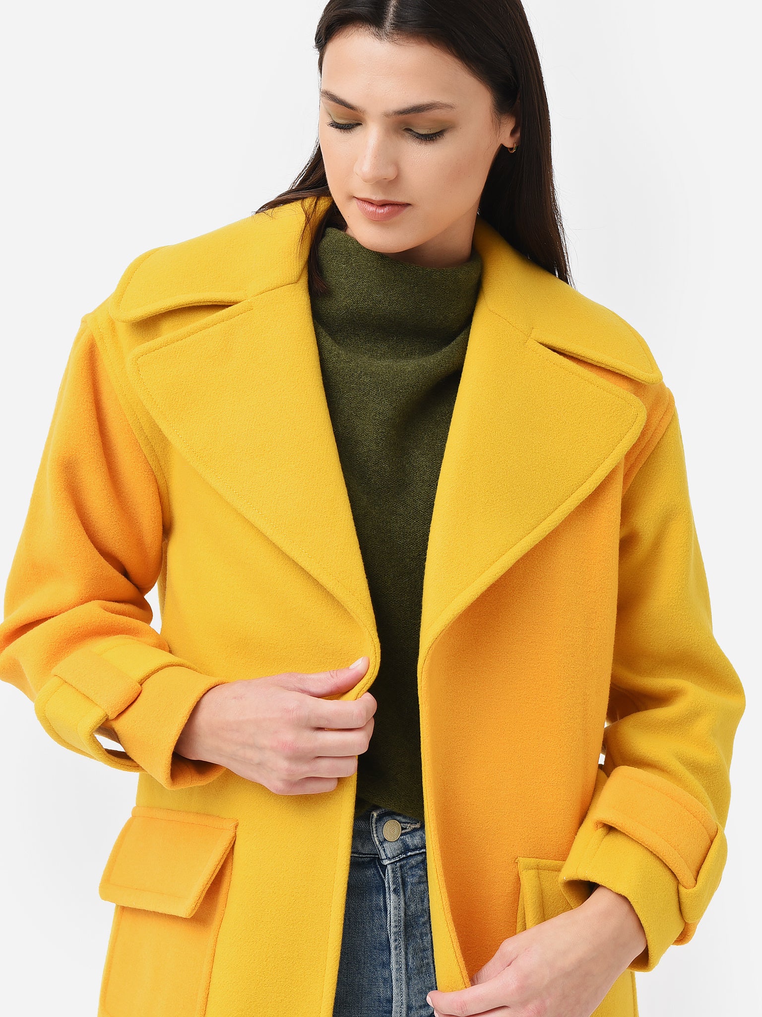 Alemais Women's Roberto Patchwork Coat - Saint Bernard