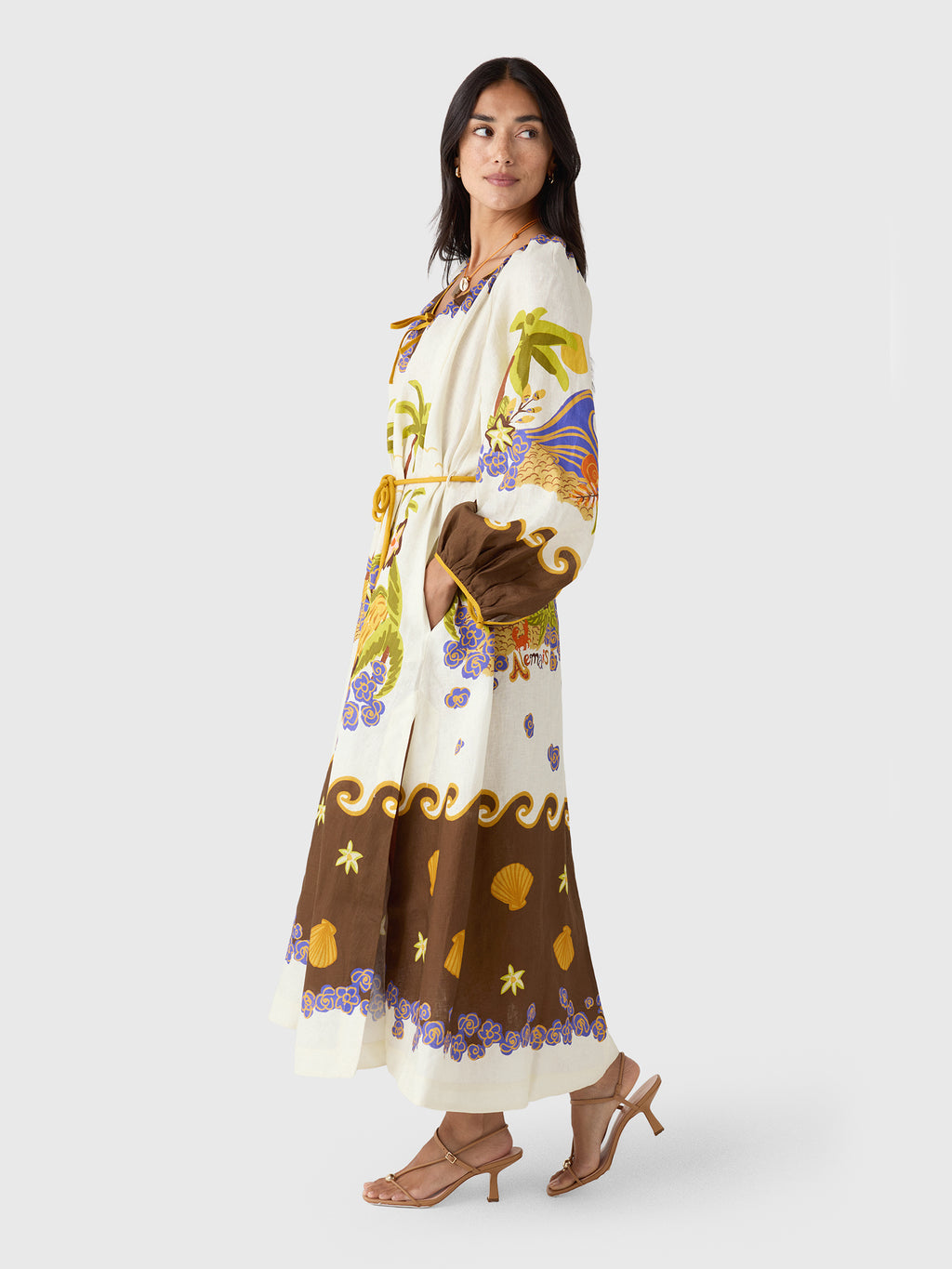Alemais Women's Island Cove Dress - Saint Bernard
