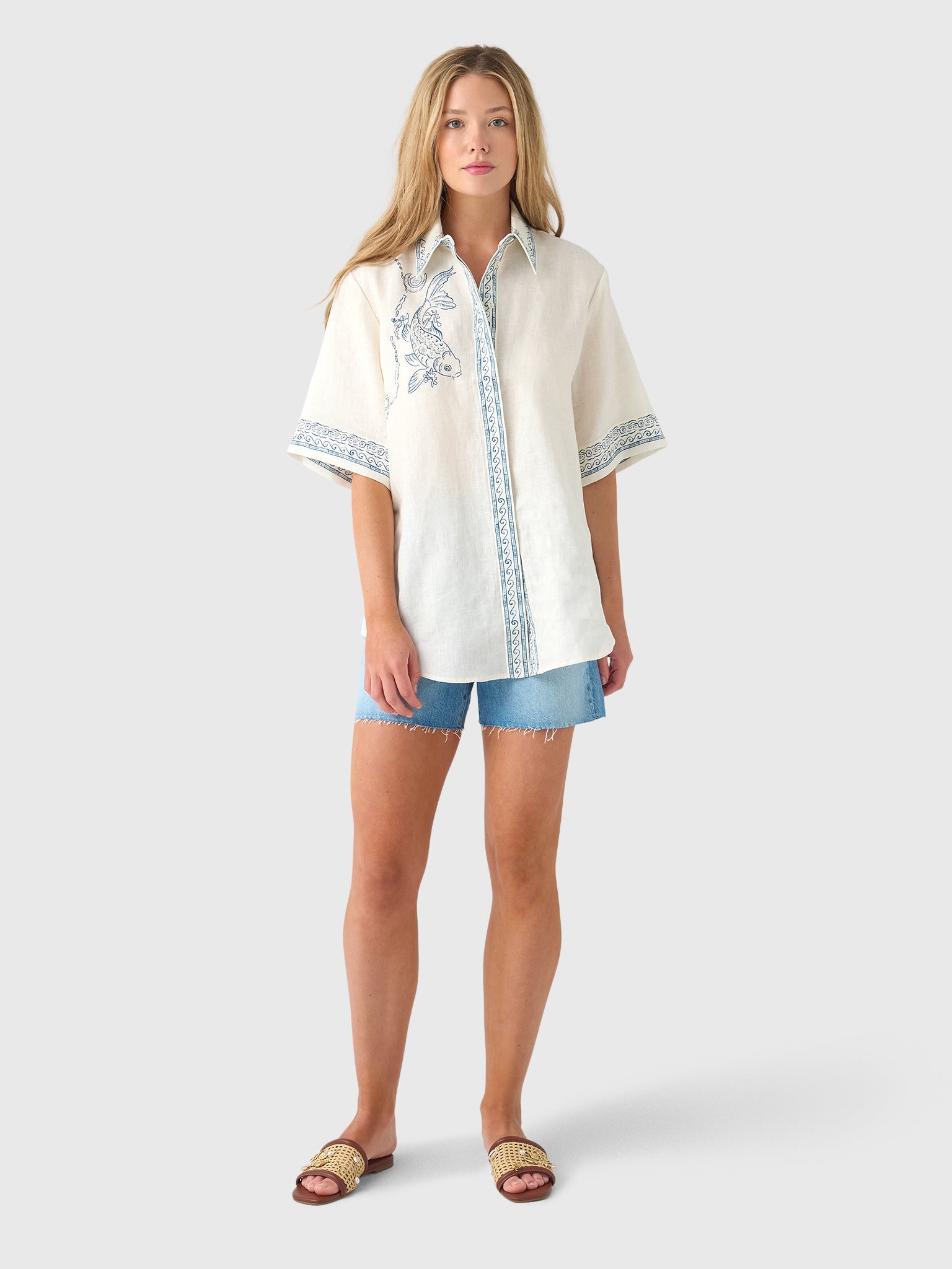 Alemais Women's Lucky Shirt - Saint Bernard
