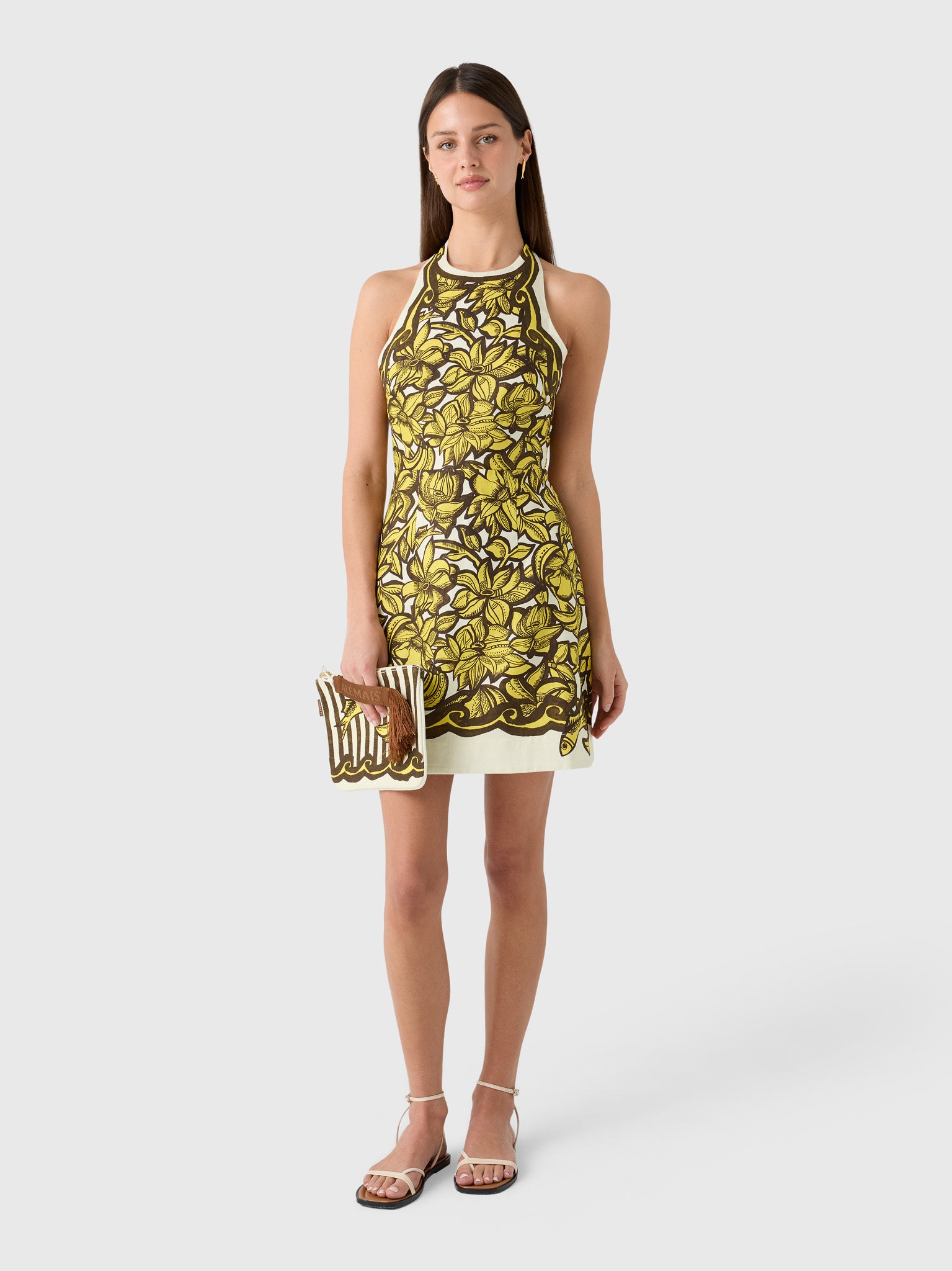 Alemais Women's Mona Mini Dress - Saint Bernard