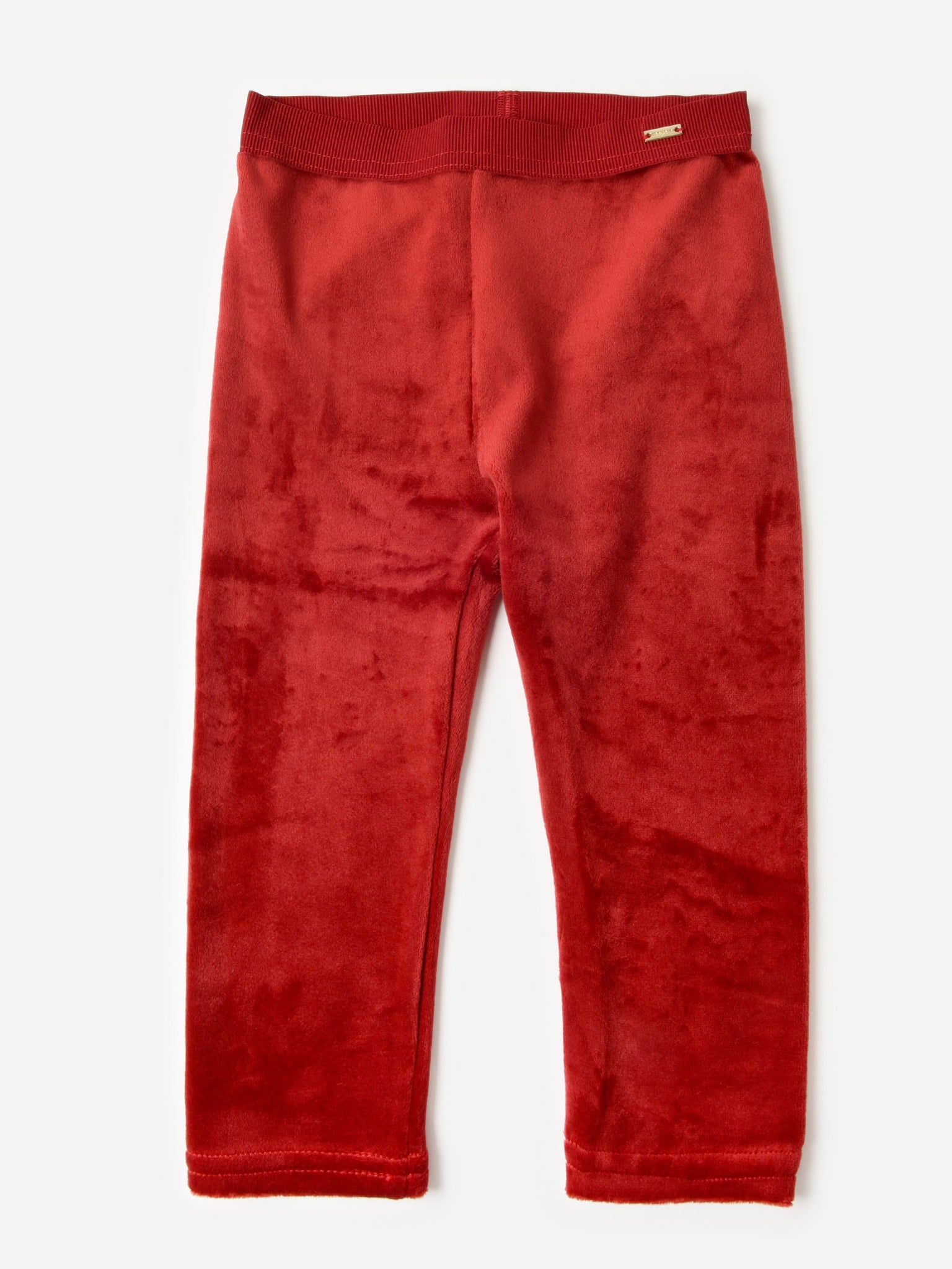 Mayoral Baby Girls' Velvet Legging - Saint Bernard