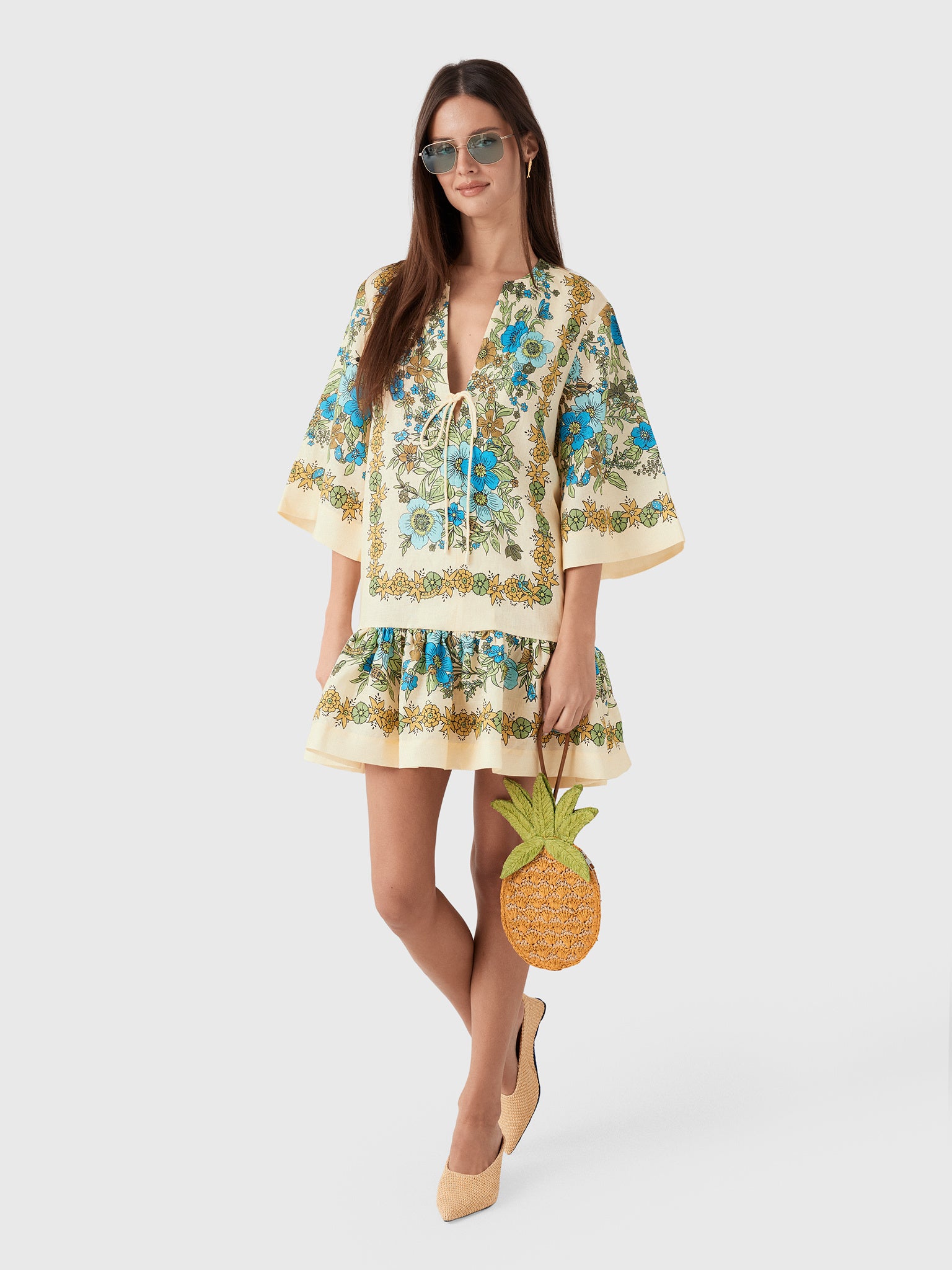 Alemais Women's Sophia Mini Dress - Saint Bernard