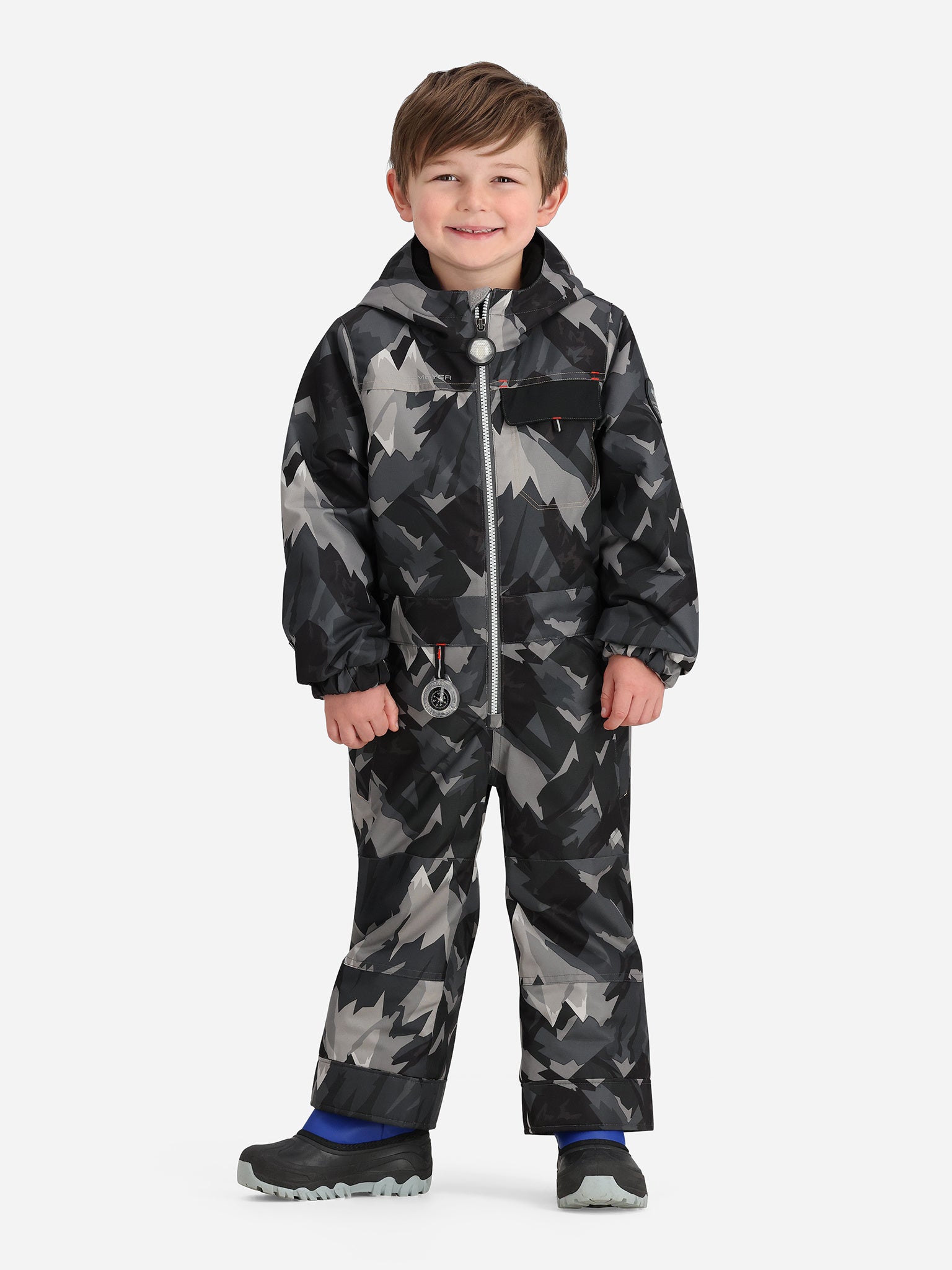 Obermeyer Kids' Quinn One-Piece Snowsuit - Saint Bernard