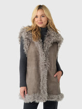 Frauenschuh Women's Liz Lambskin Vest - Saint Bernard