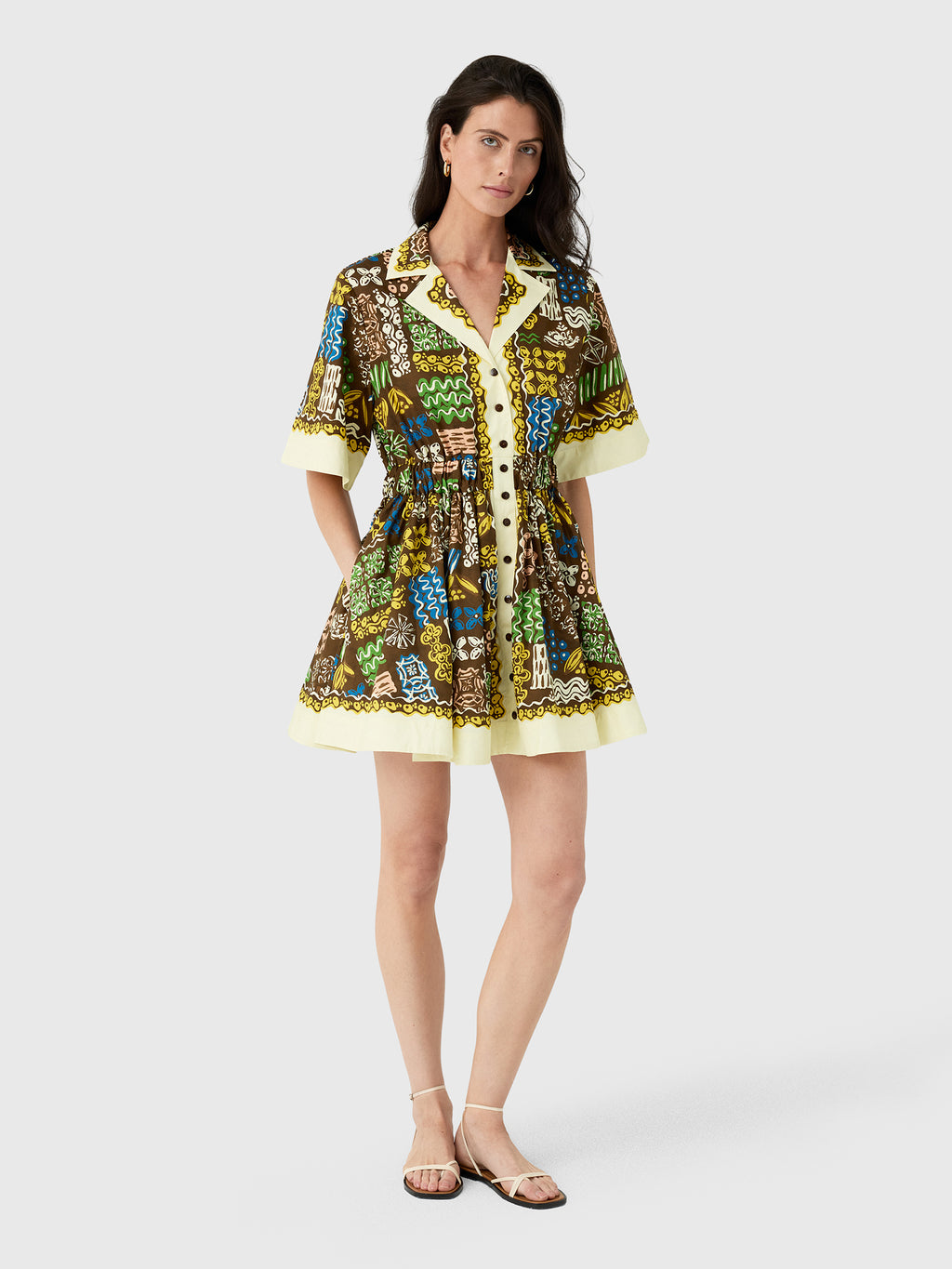 Alemais Women's Minnie Mini Dress - Saint Bernard
