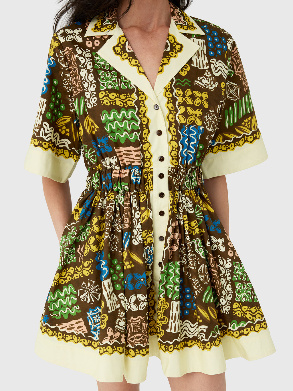 Alemais Women's Minnie Mini Dress - Saint Bernard