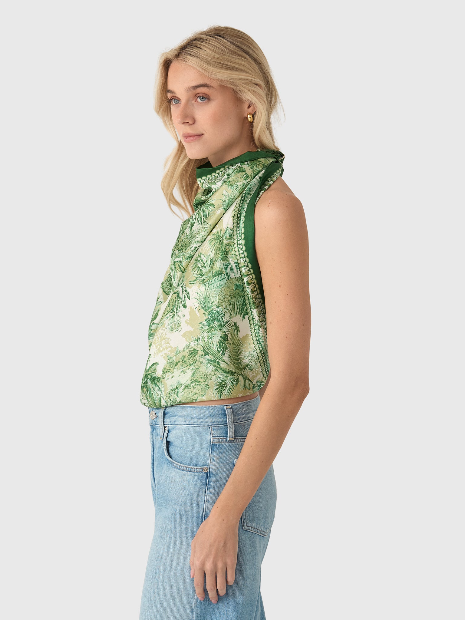 Alemais Women's Sara Silk Scarf - Saint Bernard
