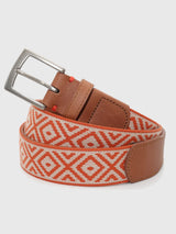 Mobjak Men's Southampton Woven Belt - Saint Bernard