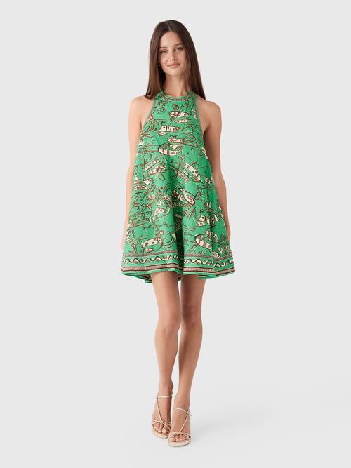 Alemais Women's Fish Sticks Mini Dress