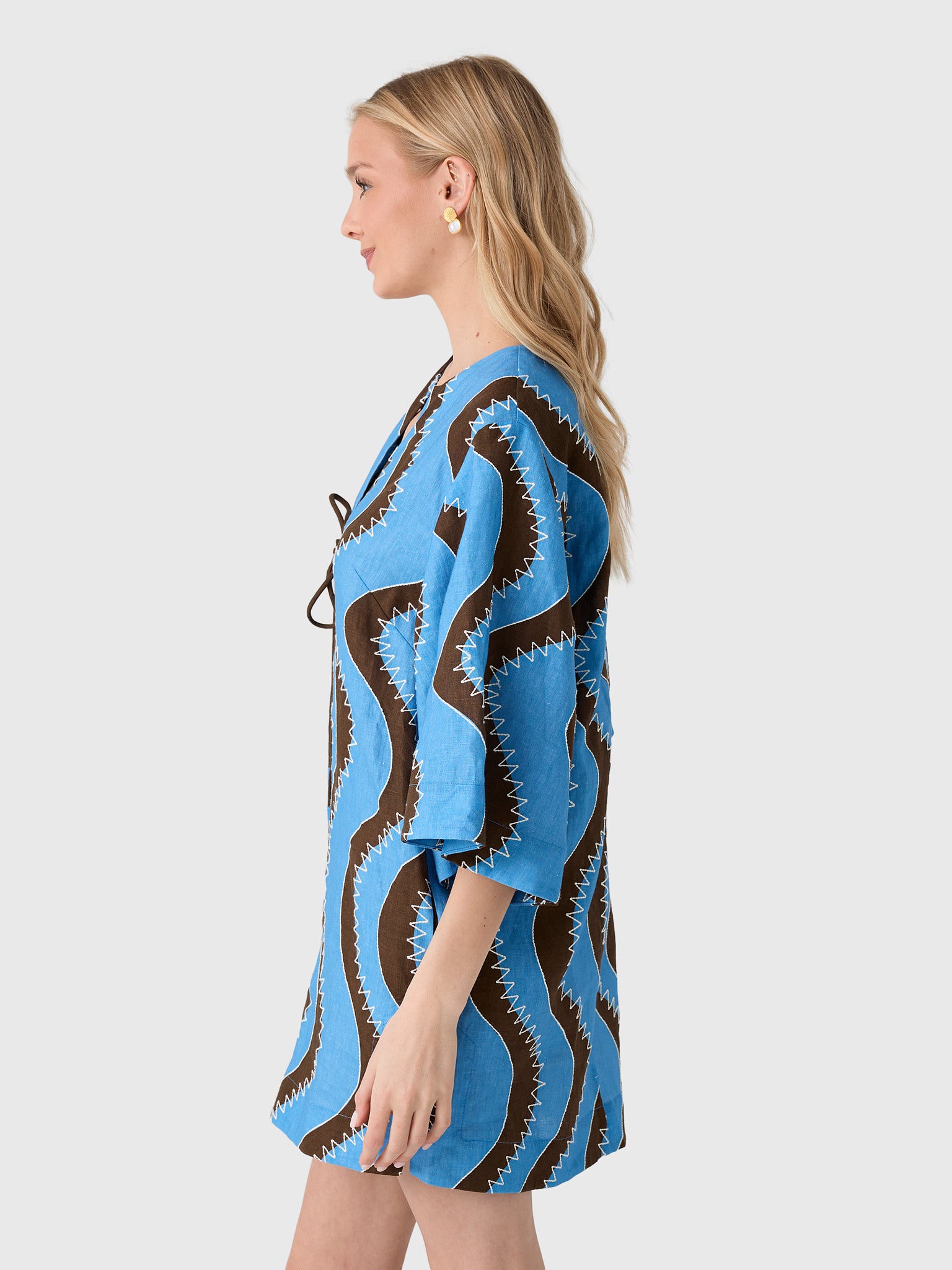 Alemais Women's Frankie Mini Dress - Saint Bernard