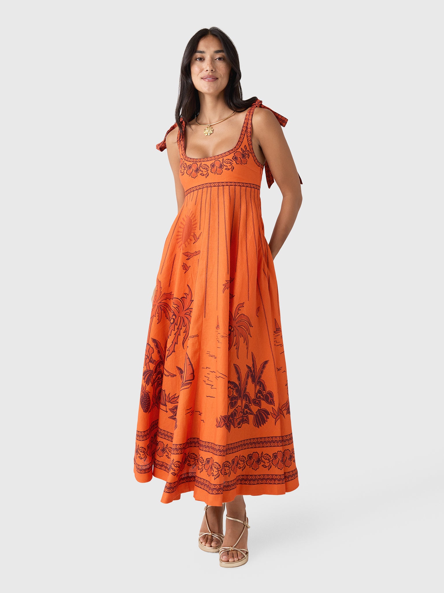 Alemais Women's Boathouse Ballet Sundress - Saint Bernard