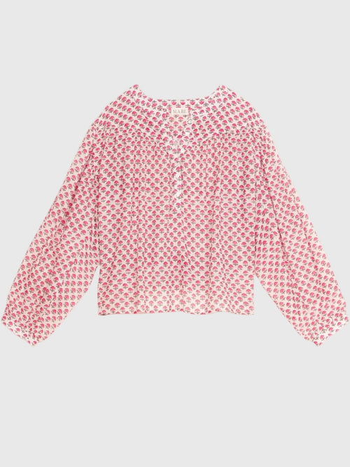 M.A.B.E Women's Letty Print Top