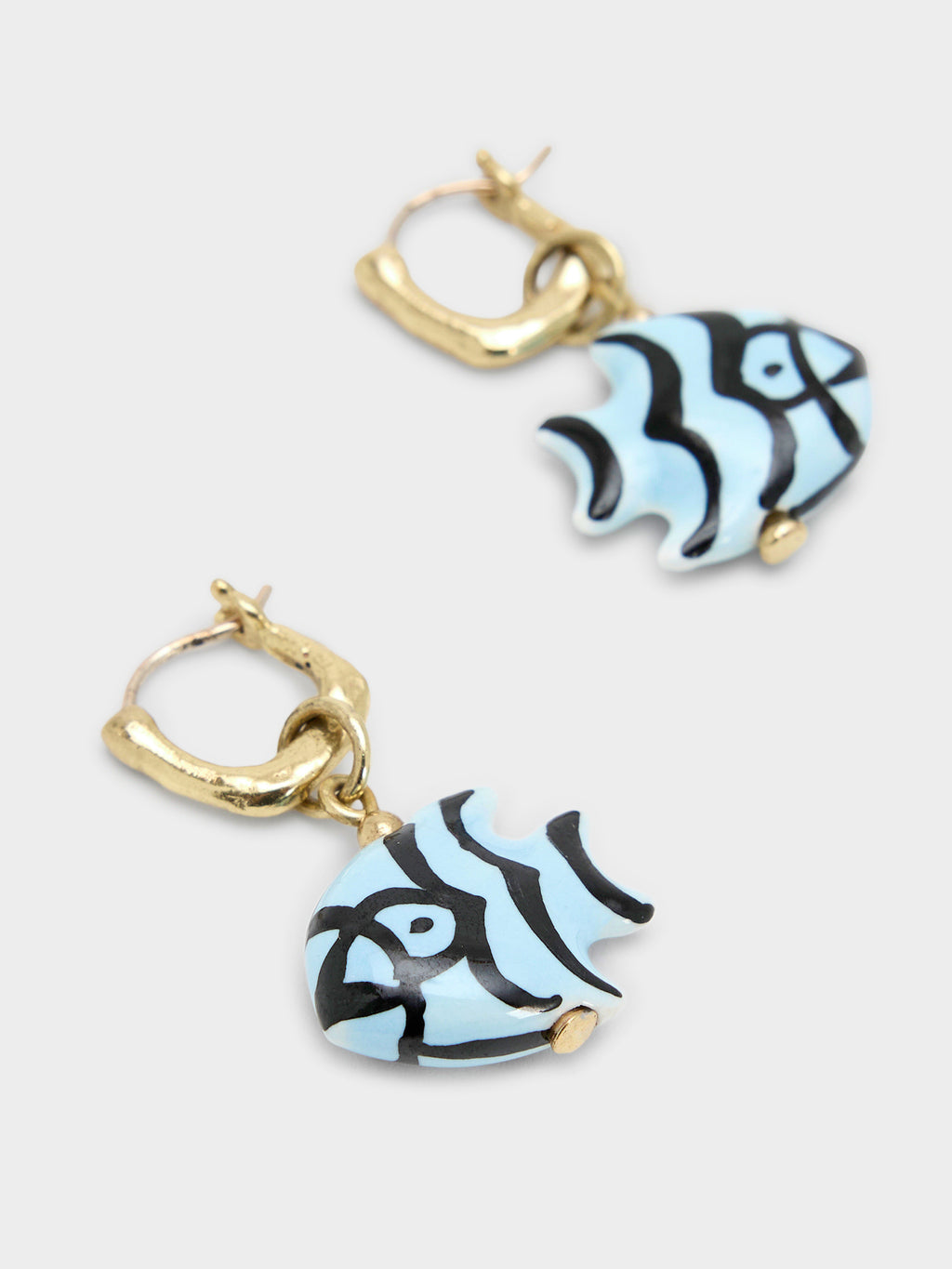 Alemais Calypso Ceramic Fish Earrings - Saint Bernard