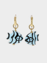 Alemais Calypso Ceramic Fish Earrings - Saint Bernard