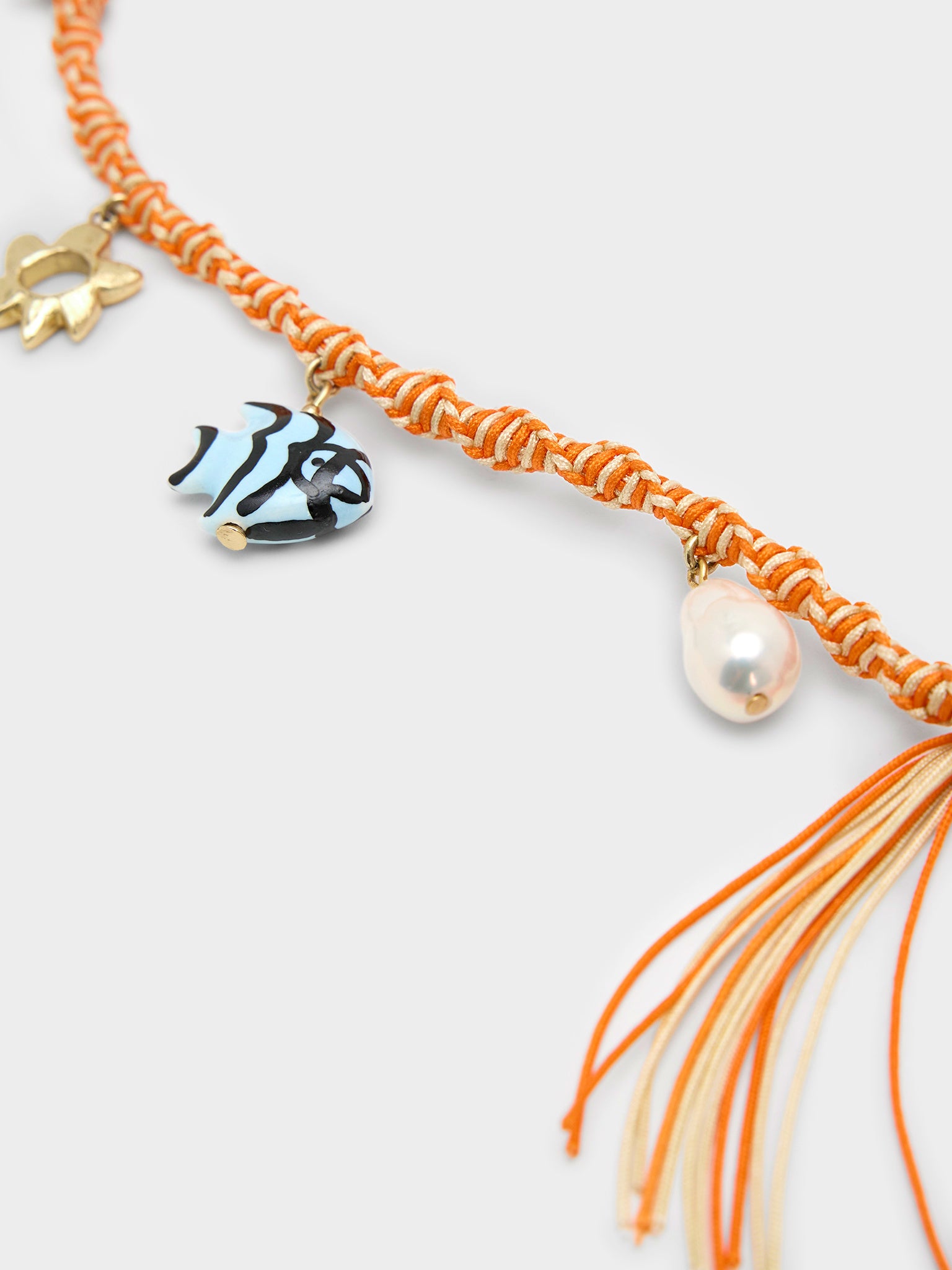 Alemais Calypso Macrame Charm Bracelet - Saint Bernard