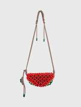 Alemais Wood Bead Watermelon Mini Bag - Saint Bernard