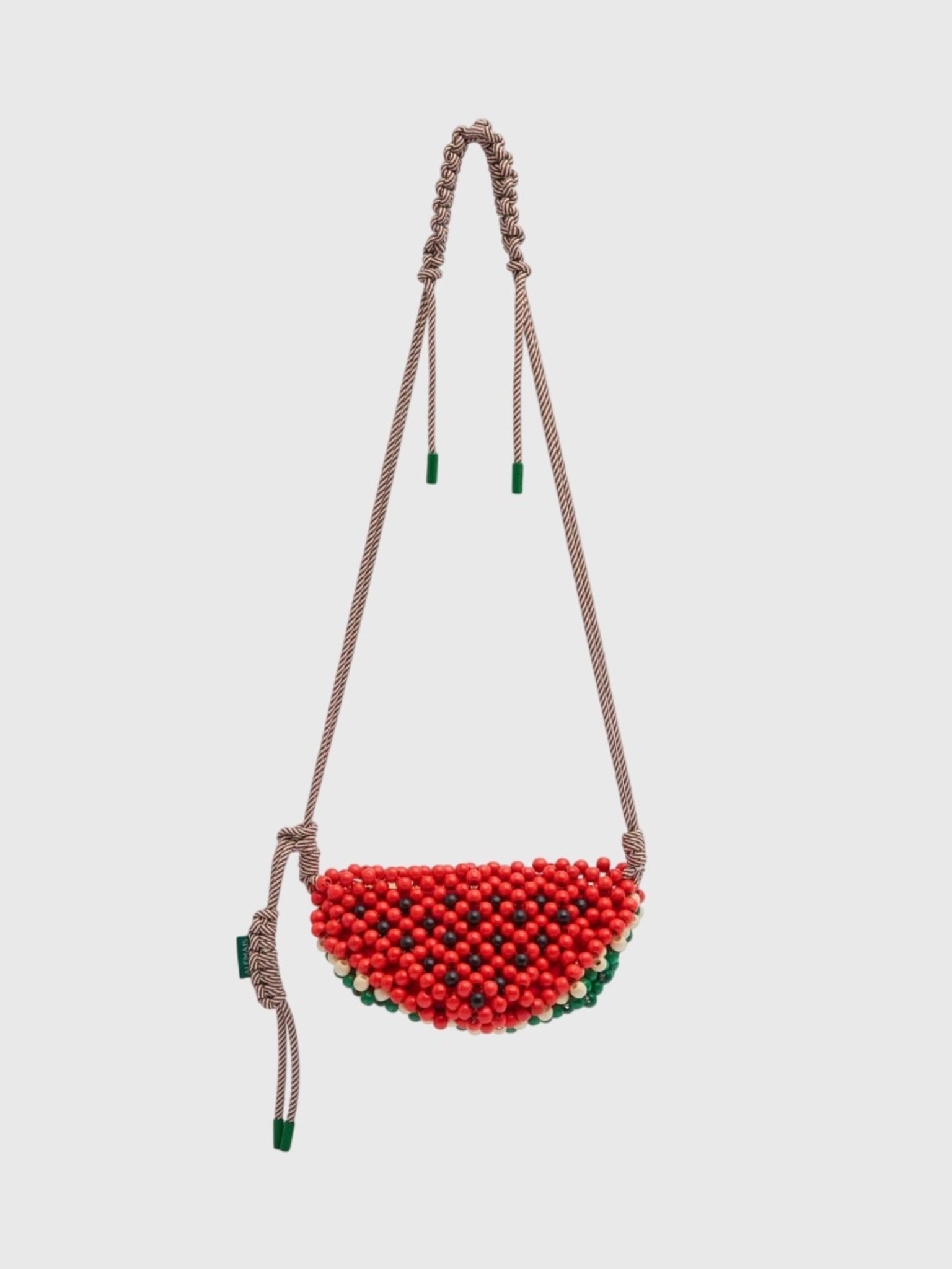 Alemais Wood Bead Watermelon Mini Bag - Saint Bernard