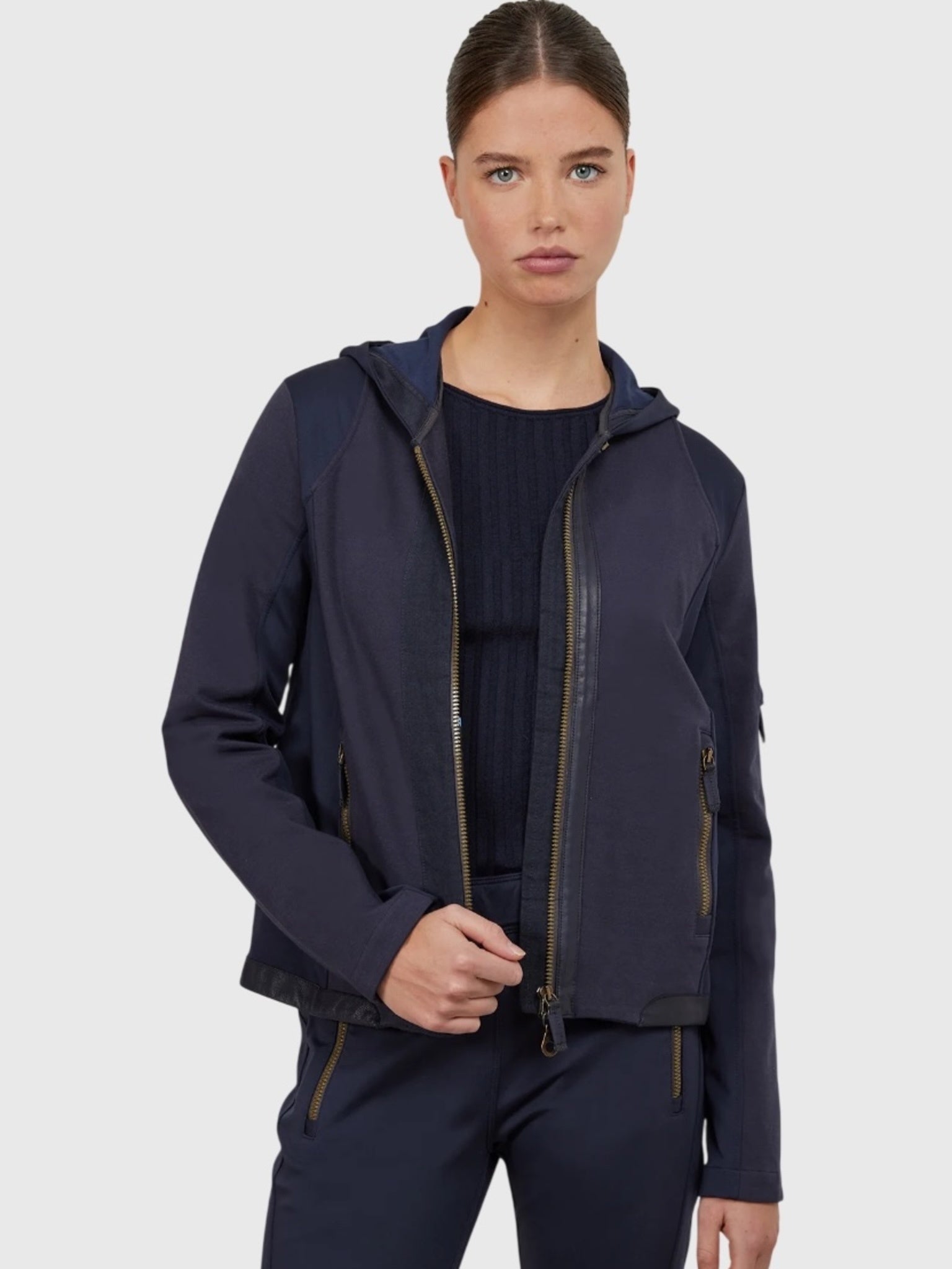 Frauenschuh Women's ToryMulti Hooded Jacket - Saint Bernard