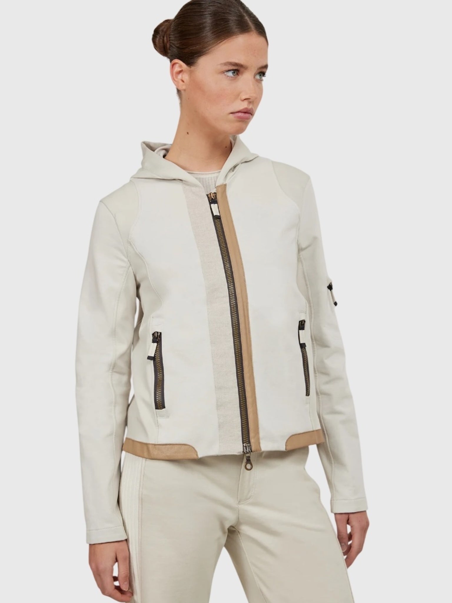 Frauenschuh Women's ToryMulti Hooded Jacket - Saint Bernard
