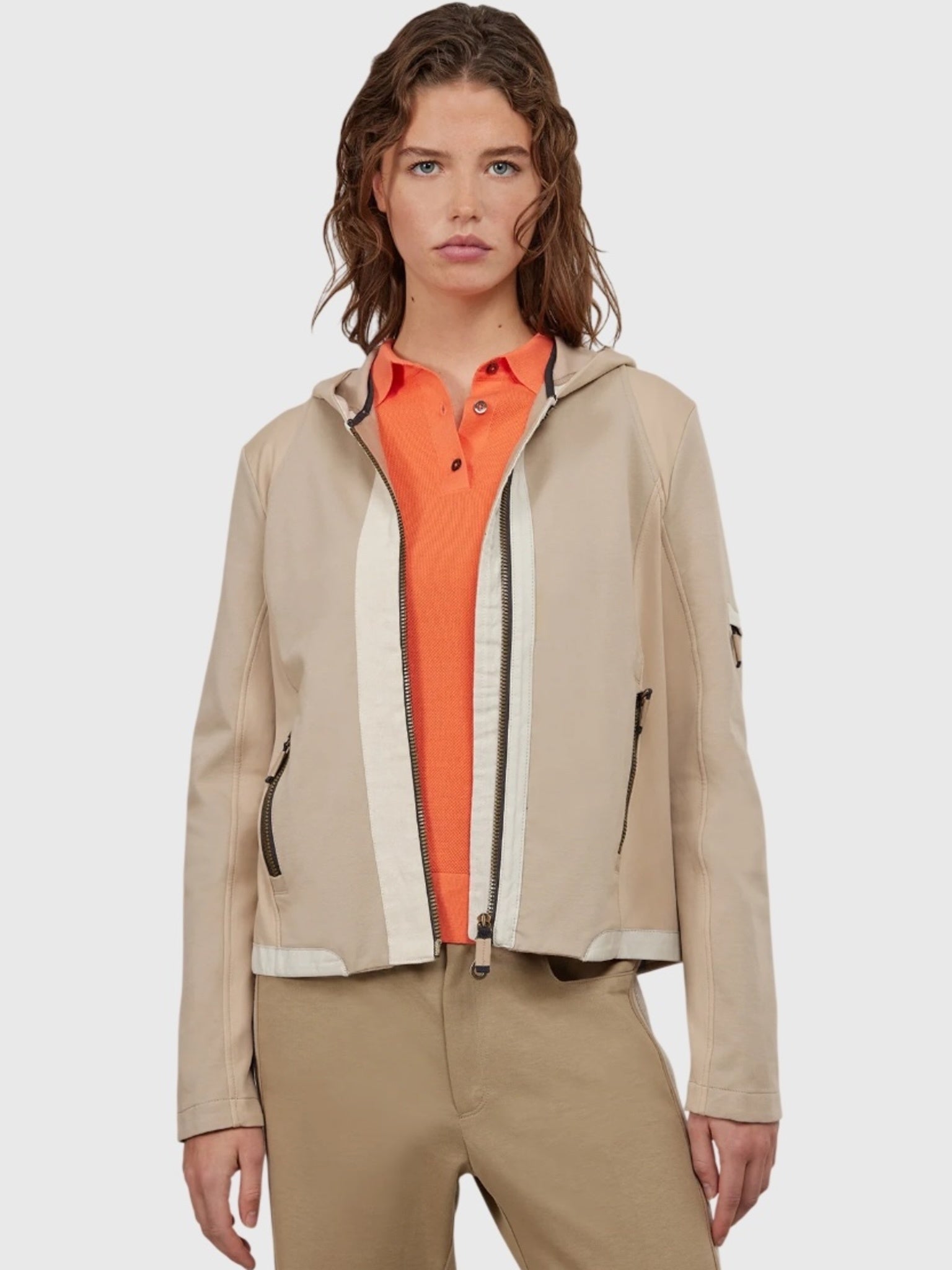 Frauenschuh Women's ToryMulti Hooded Jacket - Saint Bernard