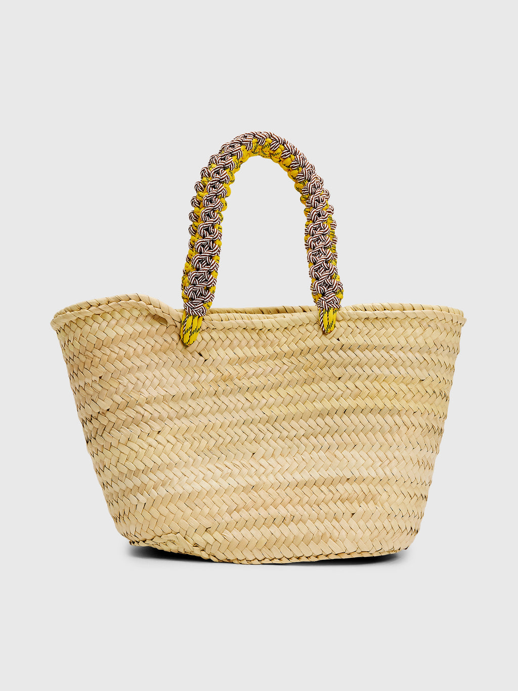 Alemais Mona Midi Macrame Basket - Saint Bernard