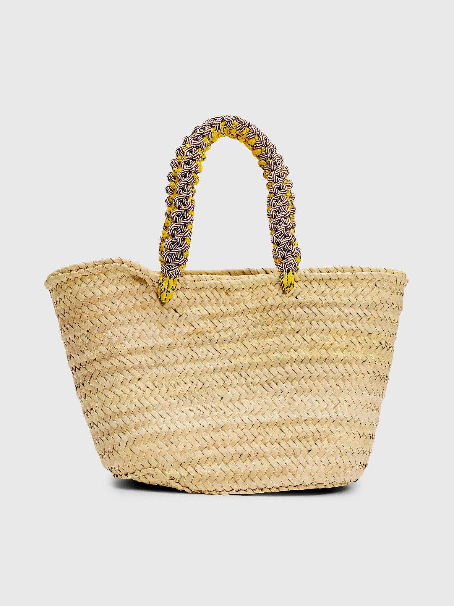Alemais Mona Midi Macrame Basket - Saint Bernard