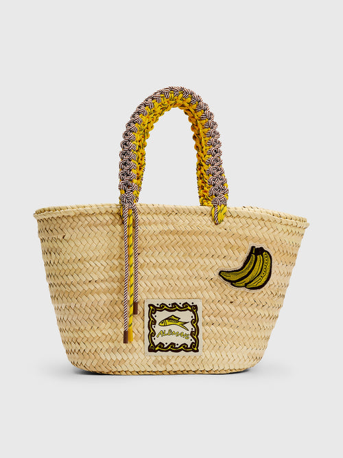 Alemais Mona Midi Macrame Basket