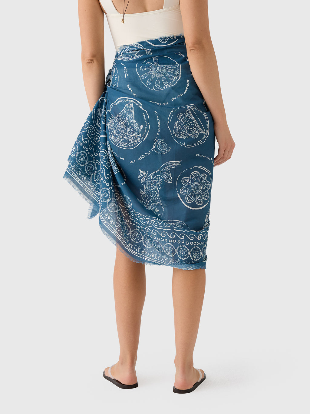 Alemais Women's Lucky Cotton Pareo - Saint Bernard