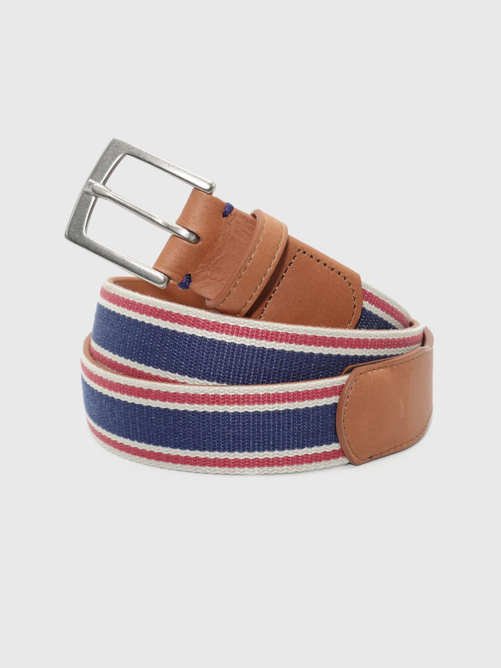 Mobjak Men's Kennebunkport Woven Belt - Saint Bernard