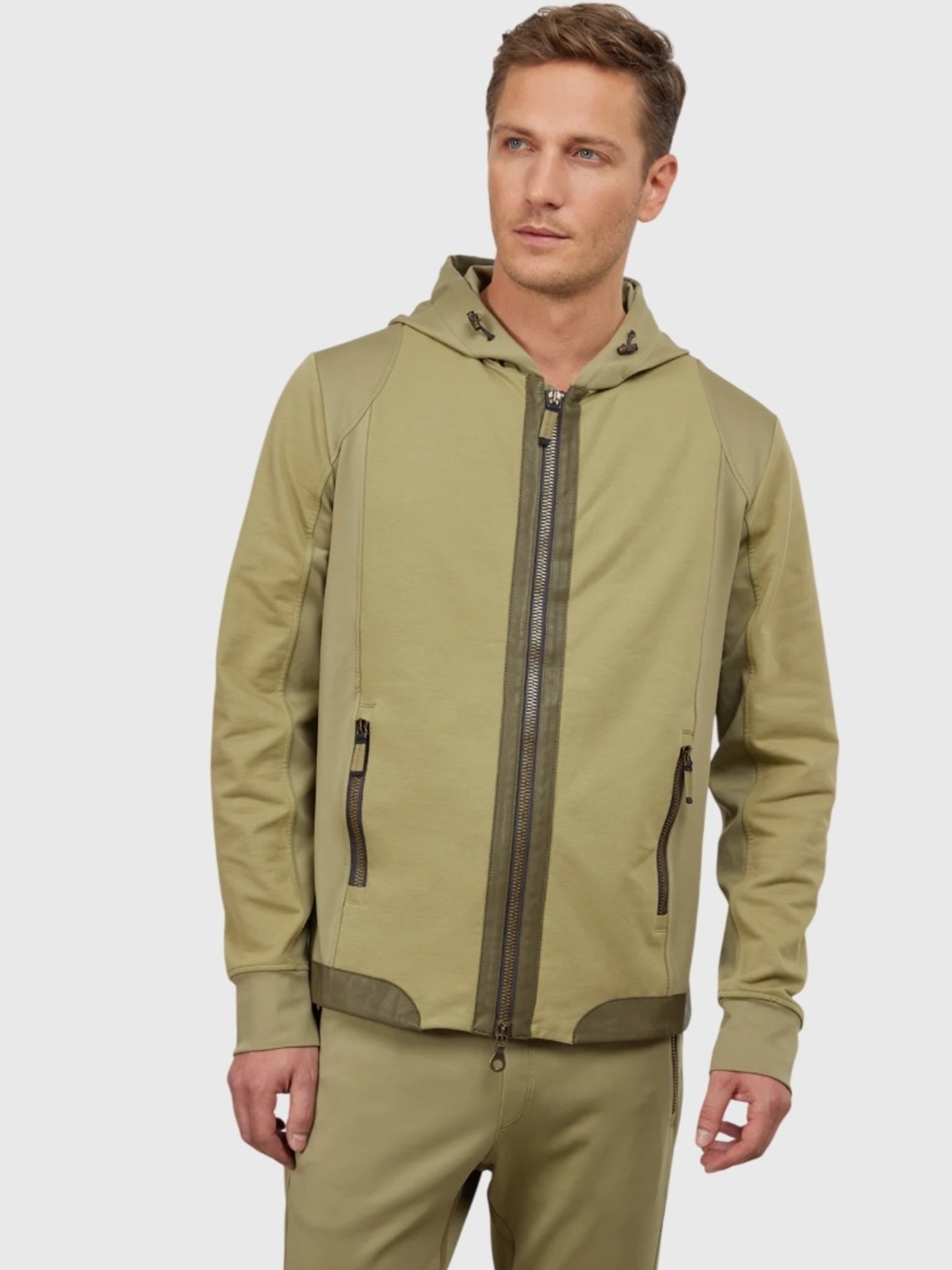 Frauenschuh Men's FreddyMulti Hooded Jacket - Saint Bernard