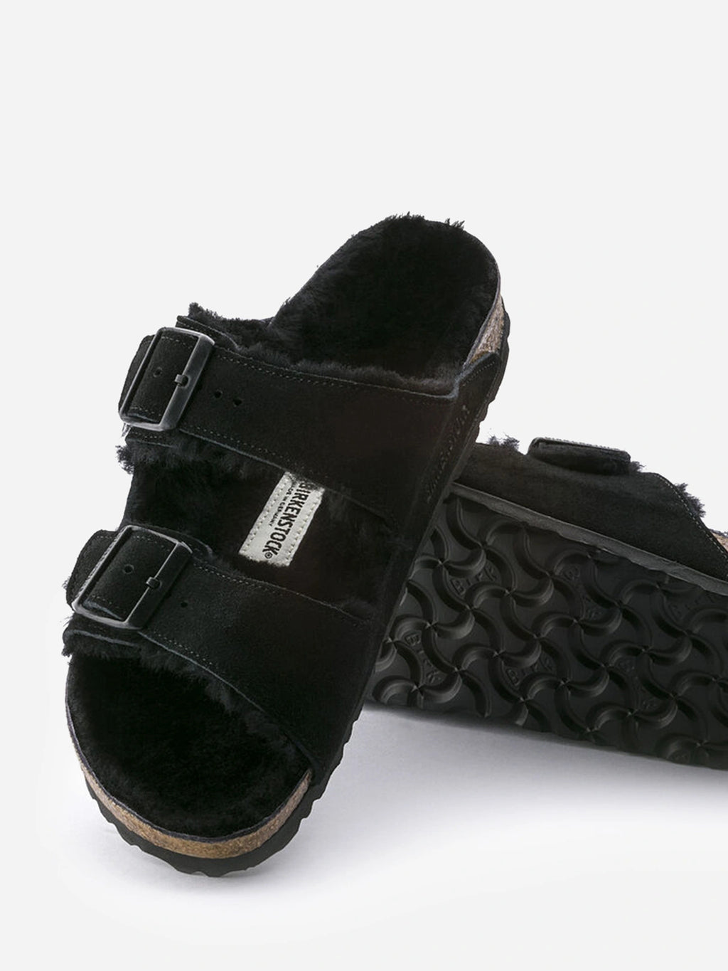 Birkenstock Women's Arizona Shearling Sandal - Saint Bernard