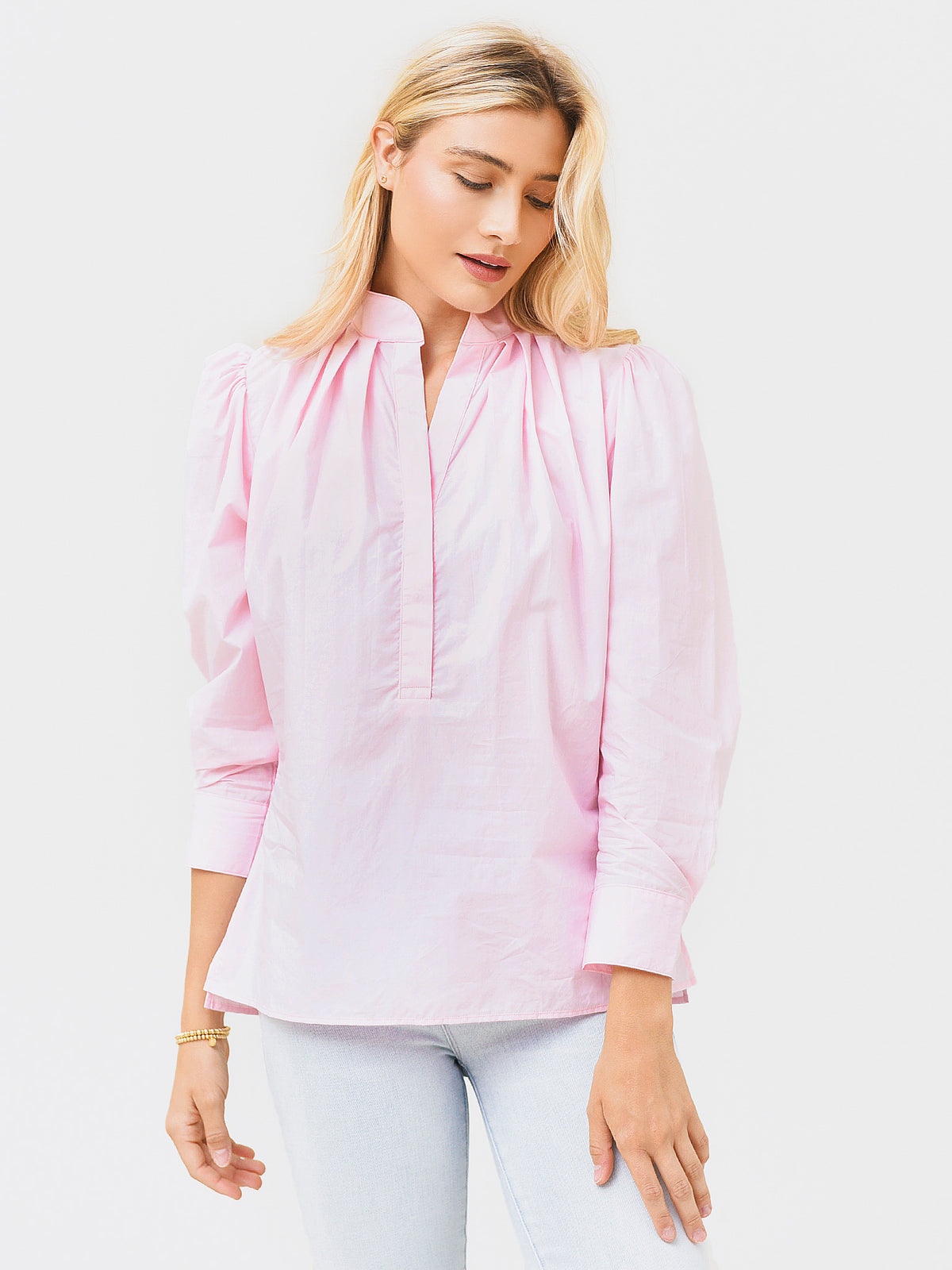 WEARCISCO Women's The Puff Shirt - Saint Bernard